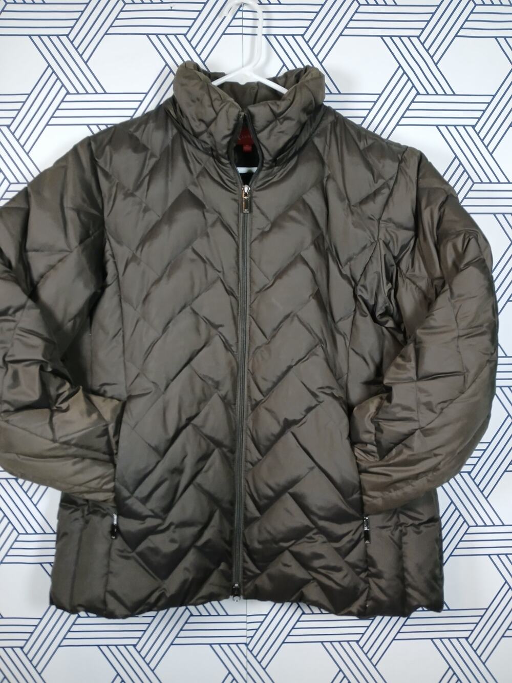Anne Klein Womens Down Puffer Size XL